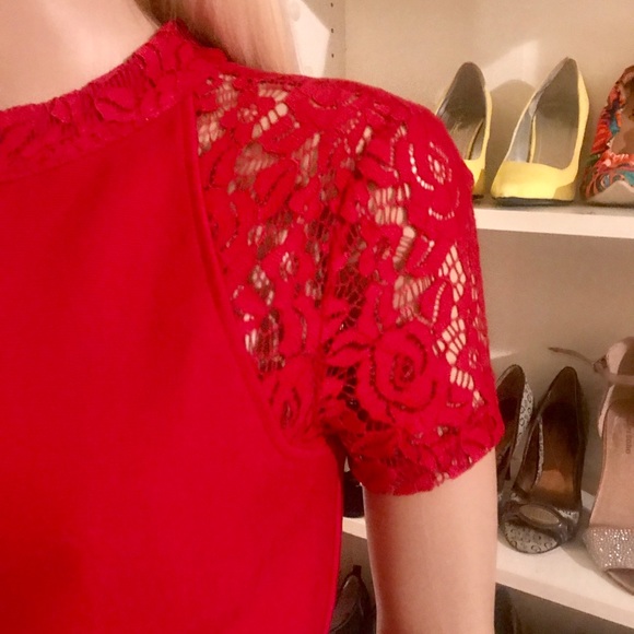 Venus Dress With Red Lace - Picture 4 of 8